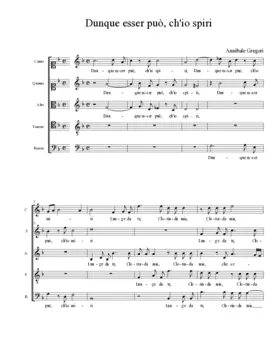 Dunque esser può, ch'io spiri