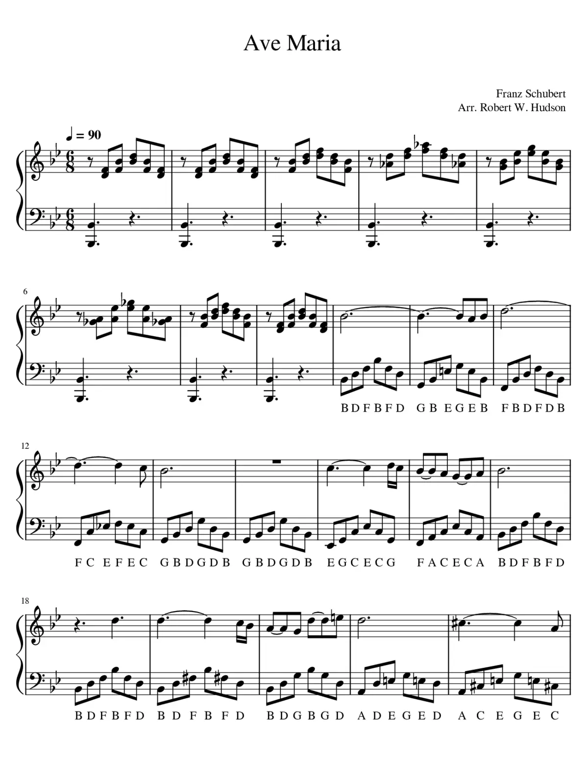 Ave Maria - Page 1