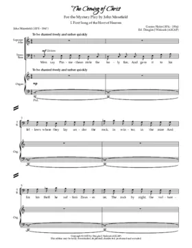 The Coming of Christ