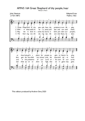 Great Shepherd of thy people, hear