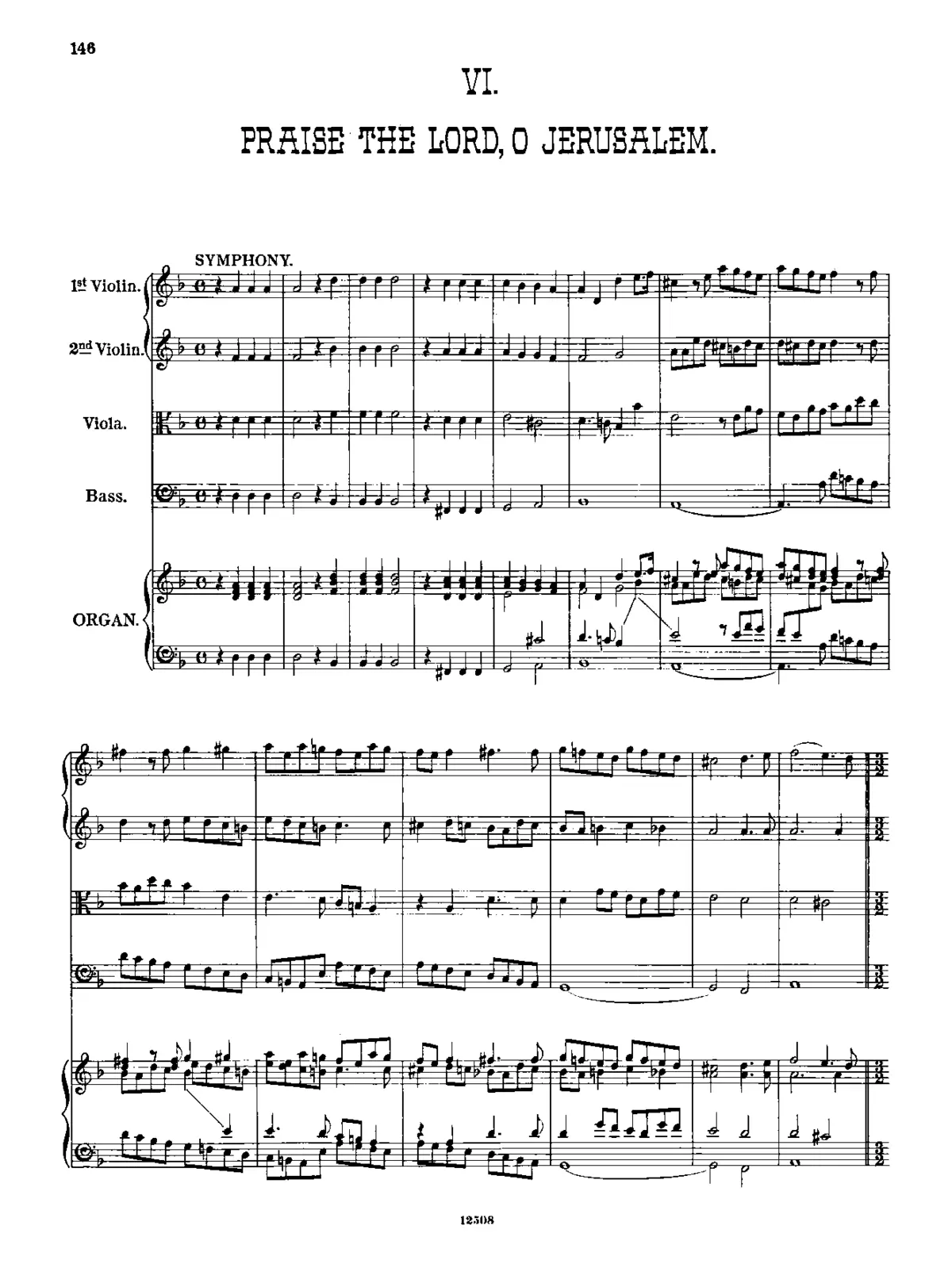 Praise the Lord, O Jerusalem - Page 1
