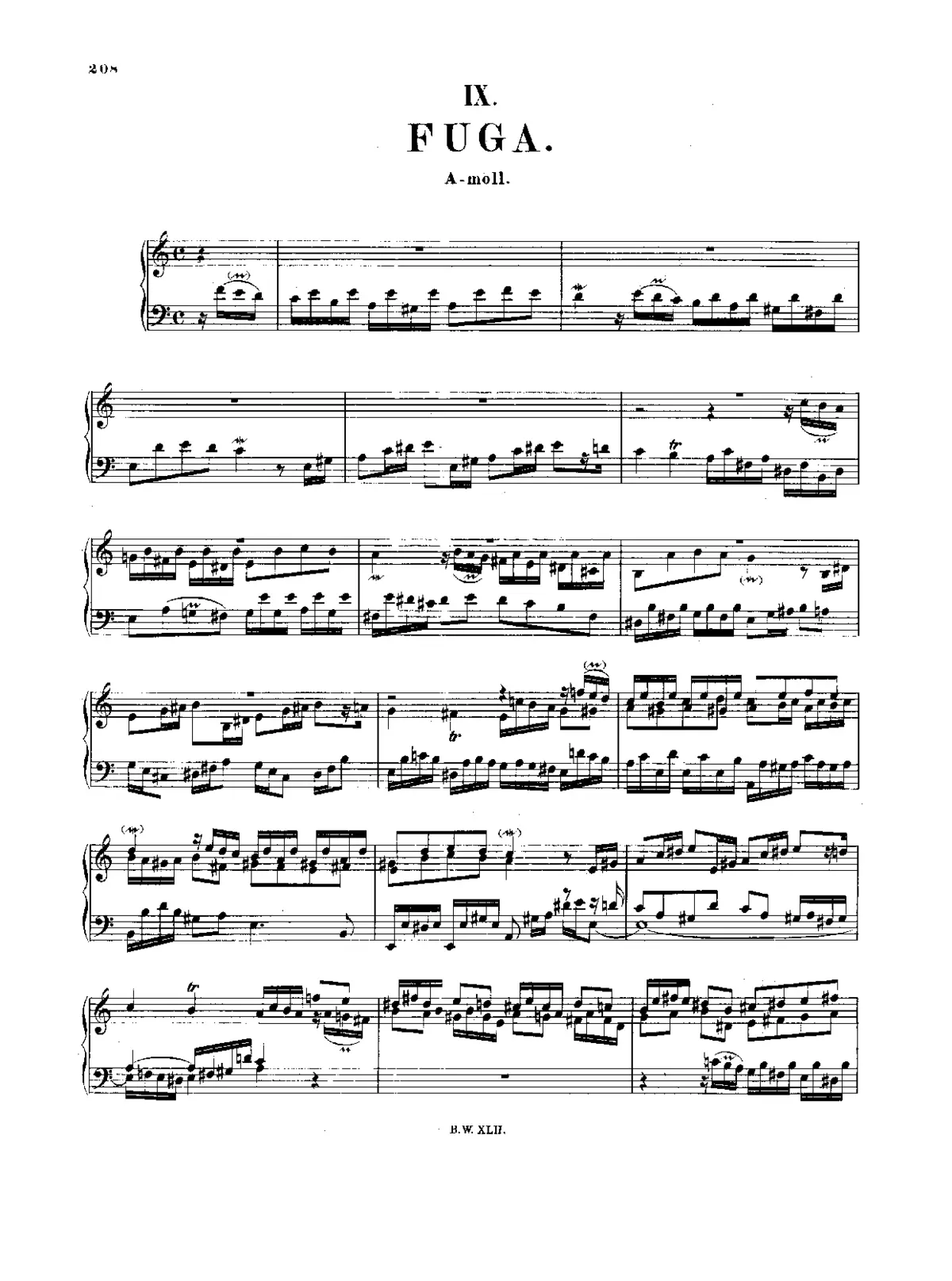 Fugue - Page 1