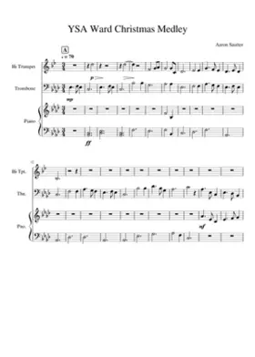 YSA Ward Christmas Trio Matt Landen and Aaron