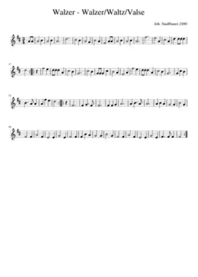Walzer - Walzer/Waltz/Valse