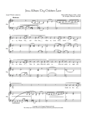 Jesu, Whom Thy children love