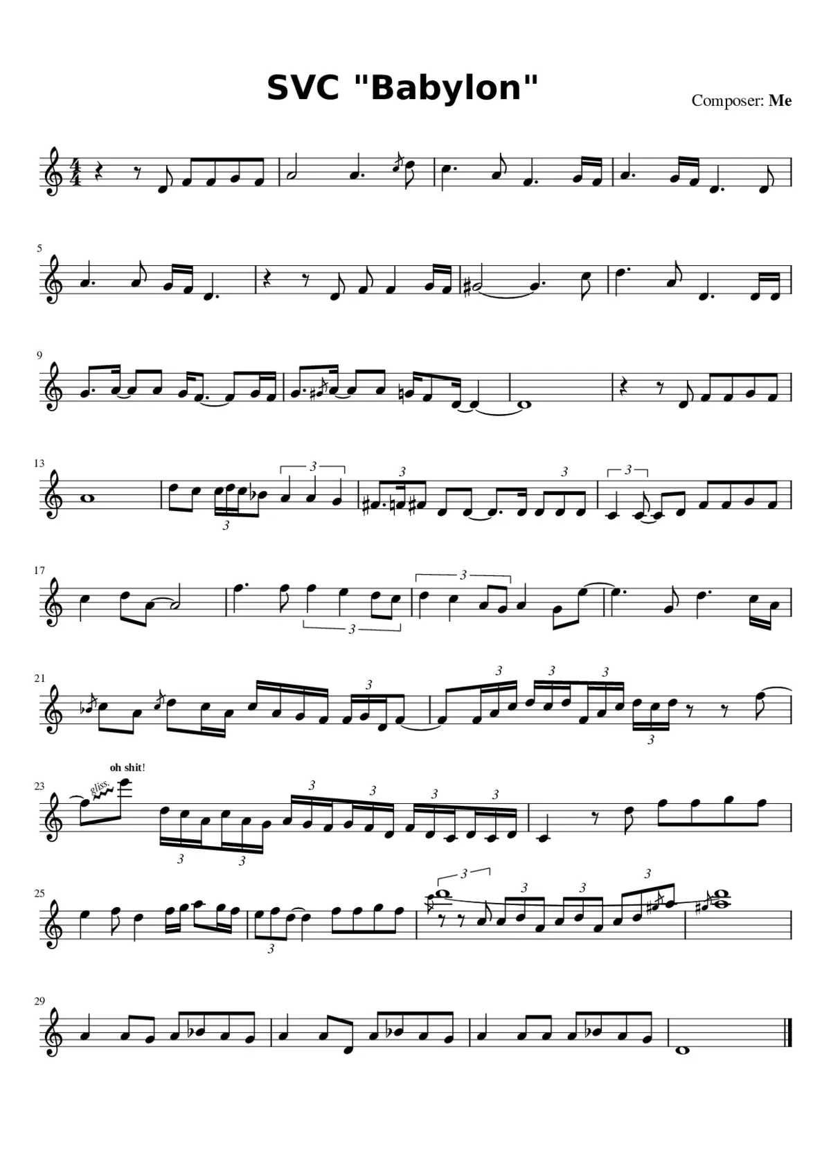 SVC Babylon - Page 1