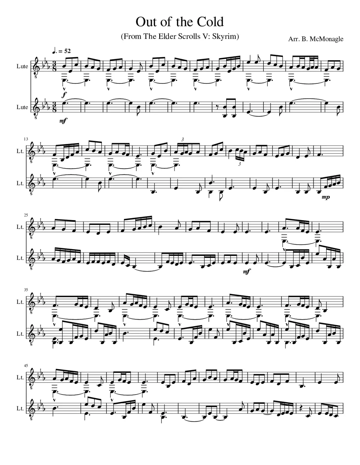 Out of the Cold - Page 1