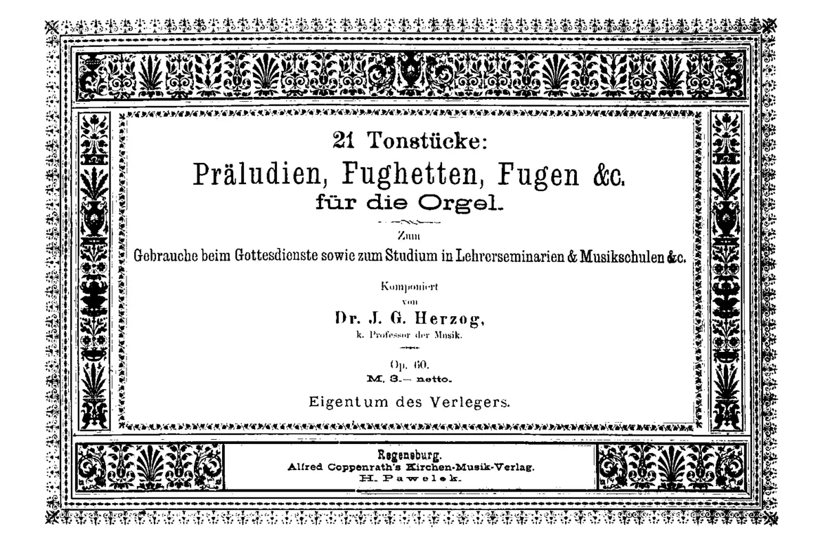 21 Tonstücke - Page 1