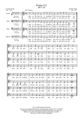 Der ist fürwahr ein selig Mann, SWV 210