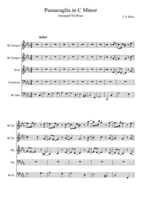 Passacaglia in C minor BWV 582