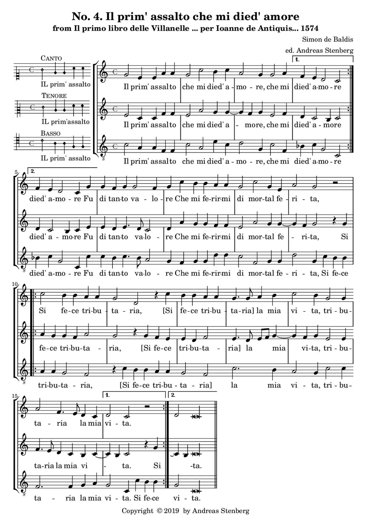 Il prim' assalto - Page 1