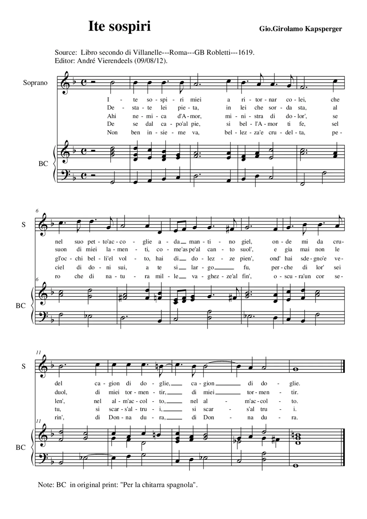 Ite sospiri - Page 1