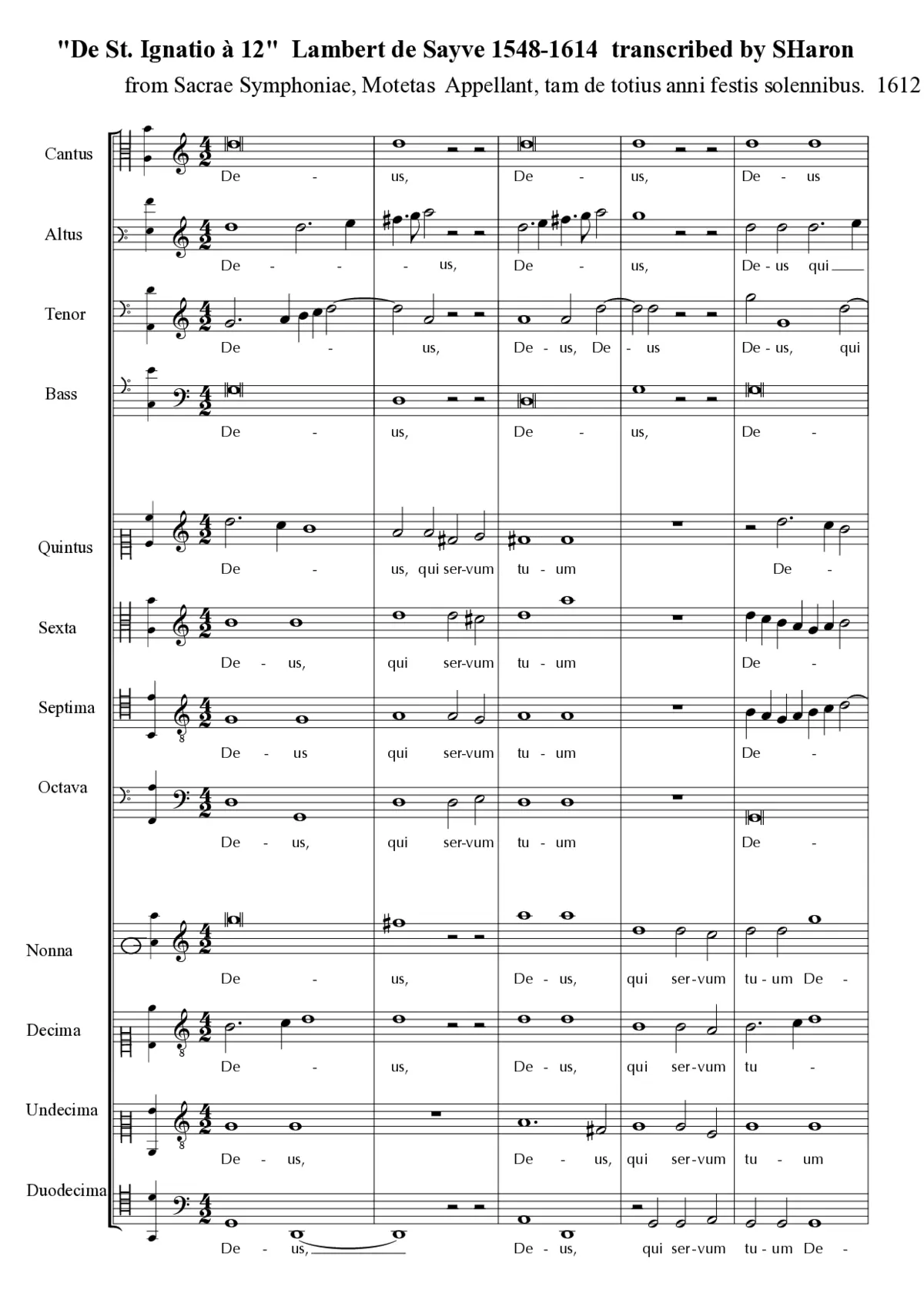 De St. Ignatio - Page 1