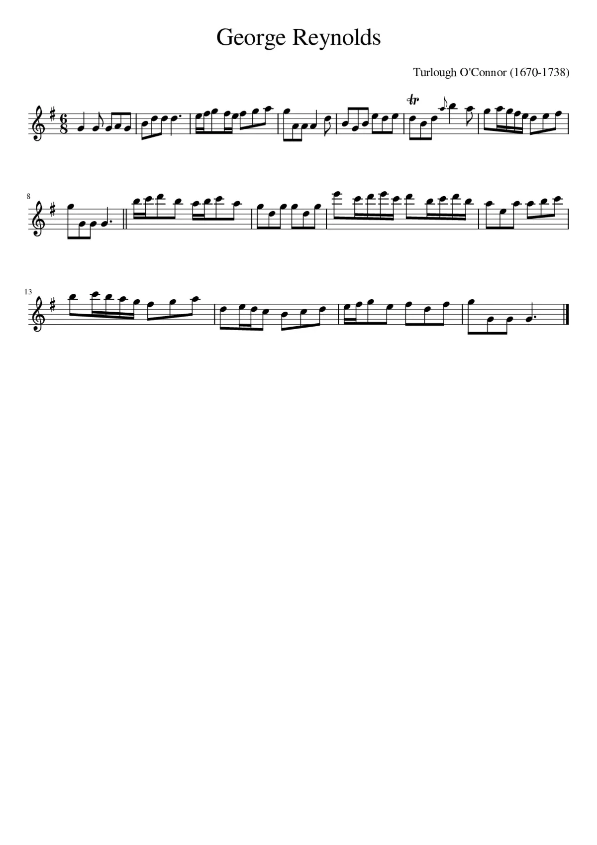 George Reynolds - Page 1