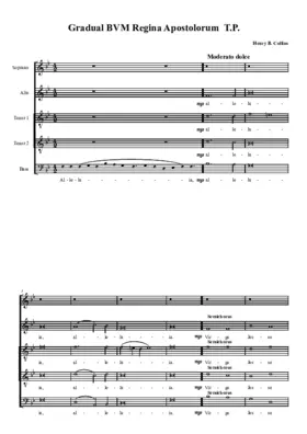 Regina Apostolorum T.P. Gradual