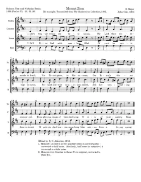 Mount Zion