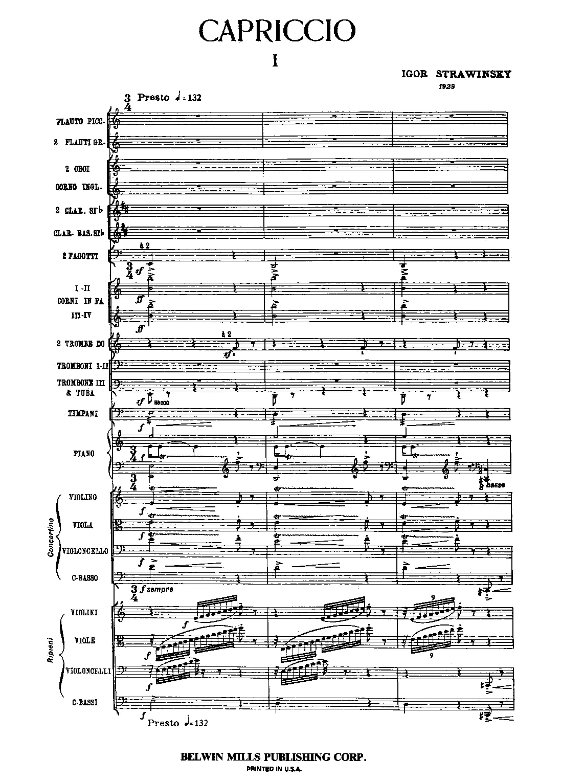 Capriccio - Page 1