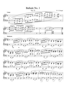 Ballade No.1 Op.23