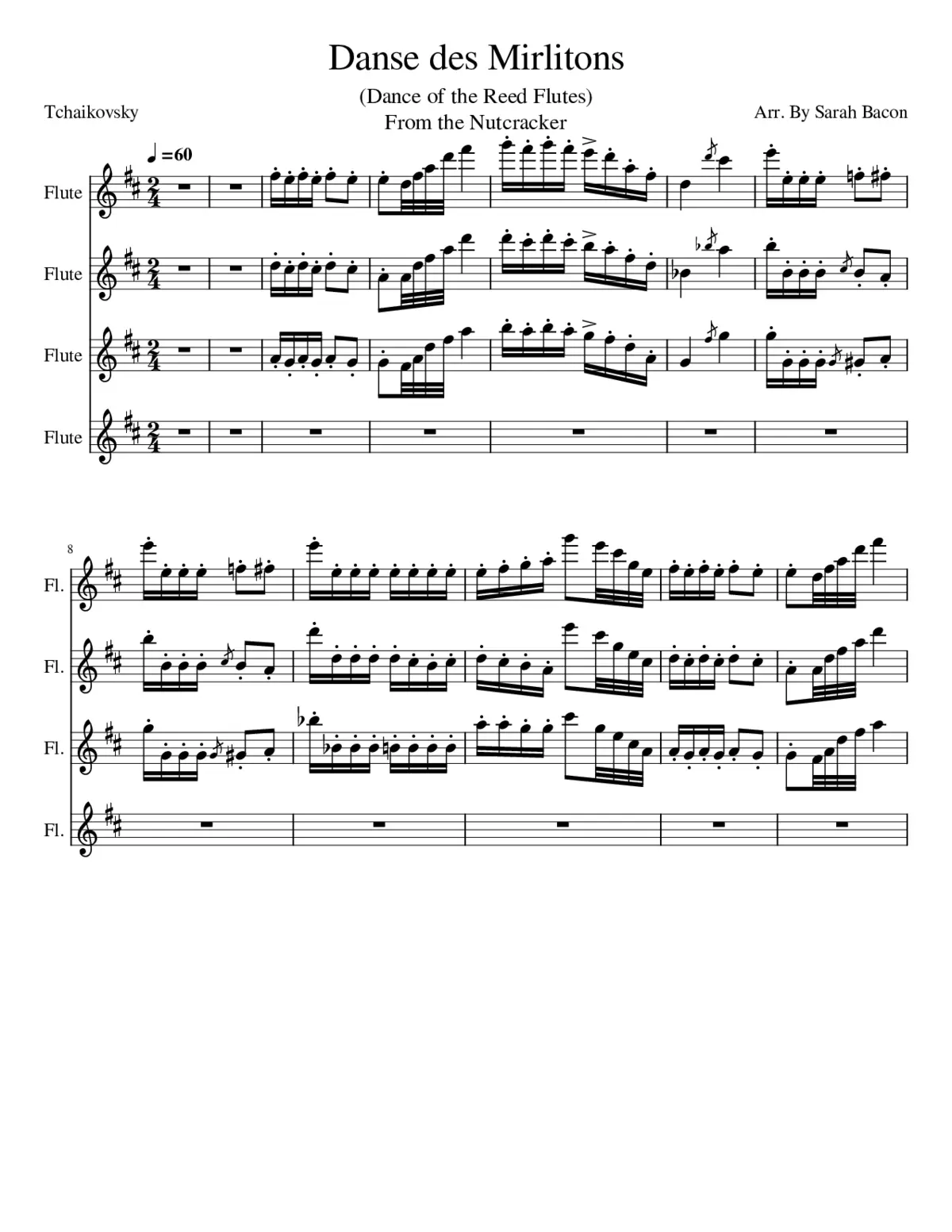 Dance of the Reed Flutes - Page 1