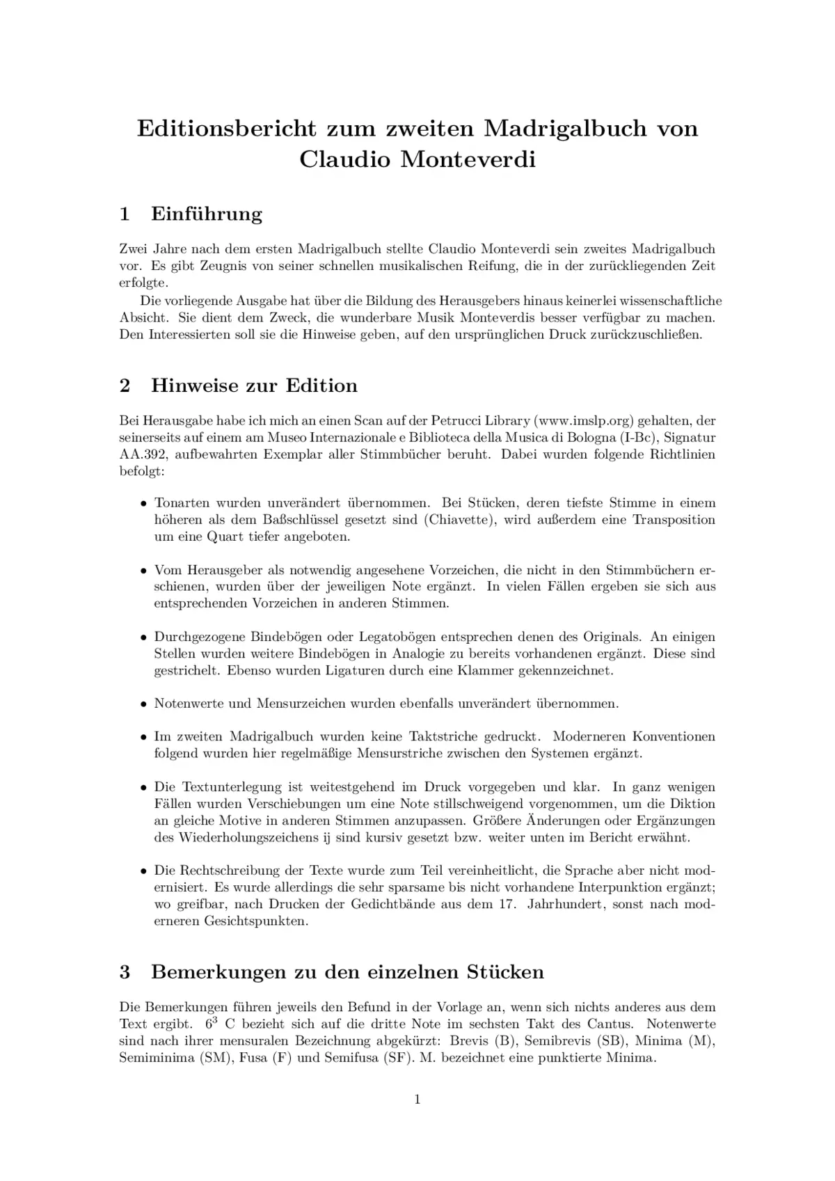 Il secondo libro de madrigali a cinque voci - Page 1