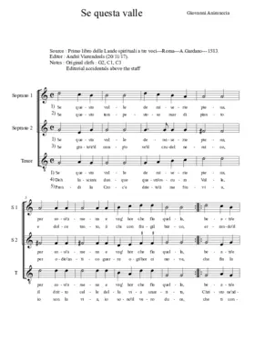 Se questa valle de miseria piena