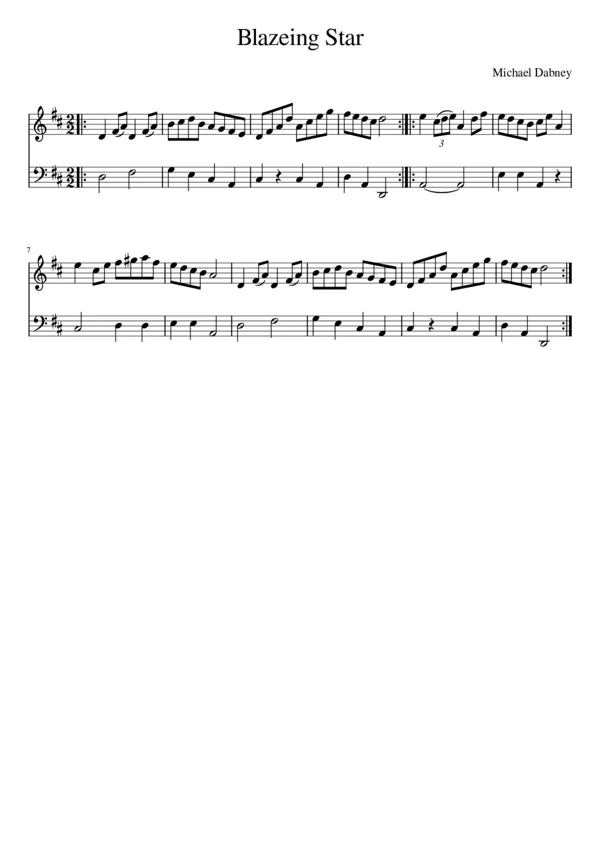 Blazeing Star - Page 1