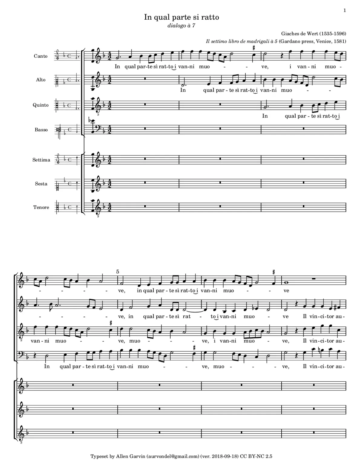 In qual parte si ratto - Page 1