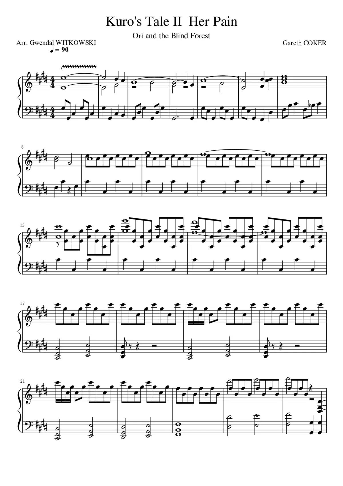 Ori and the Blind Forest : Kuro's Tale II Her Pain - Page 1