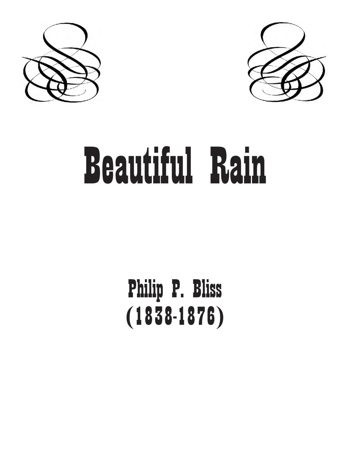 Beautiful Rain - Page 1
