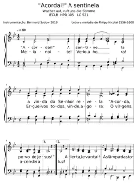 Chorale Prelude from Wachet auf ruft uns die Stimme BWV 645