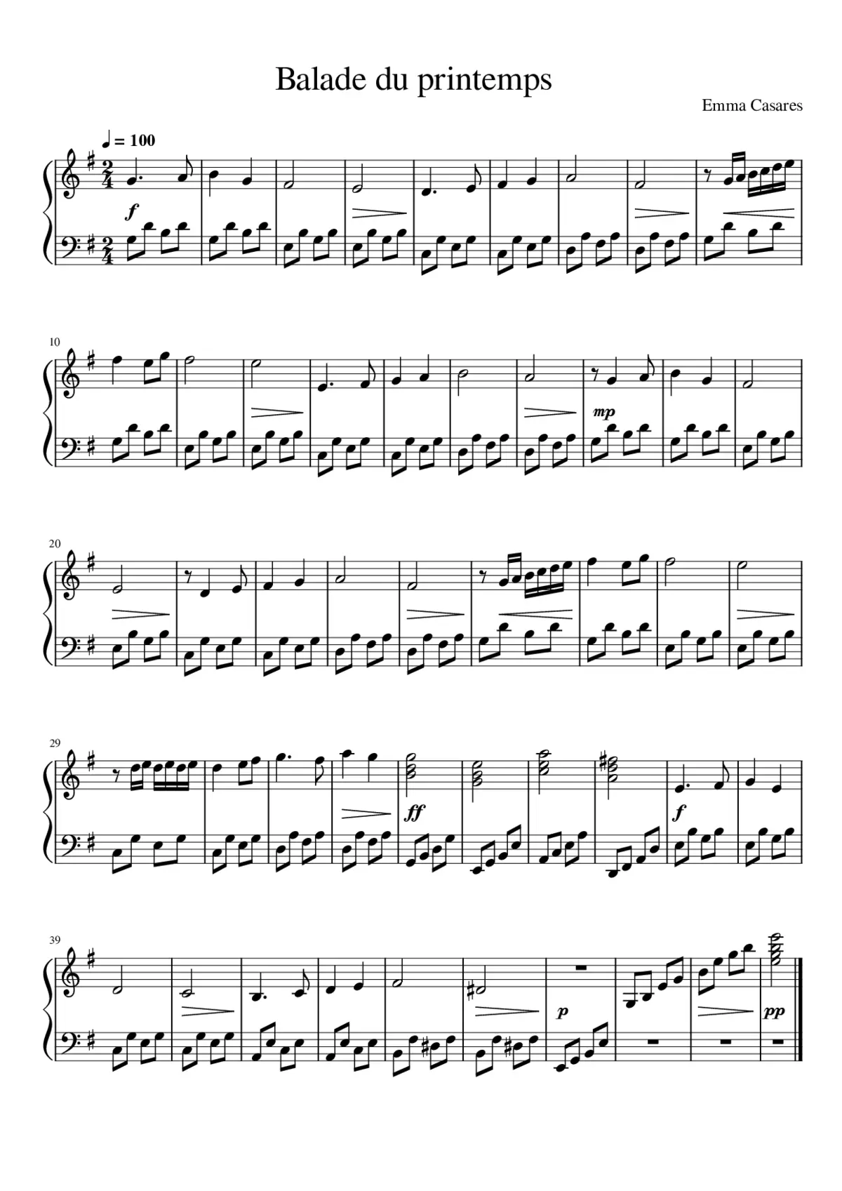 Balade du printemps - Page 1