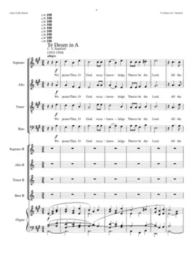 Te Deum in A major