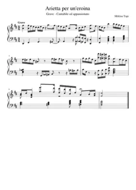 Arietta per un'eroina