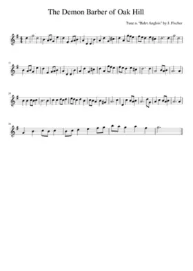 The Demon Barber of Oak Hill