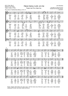 Have mercy, Lord, on me