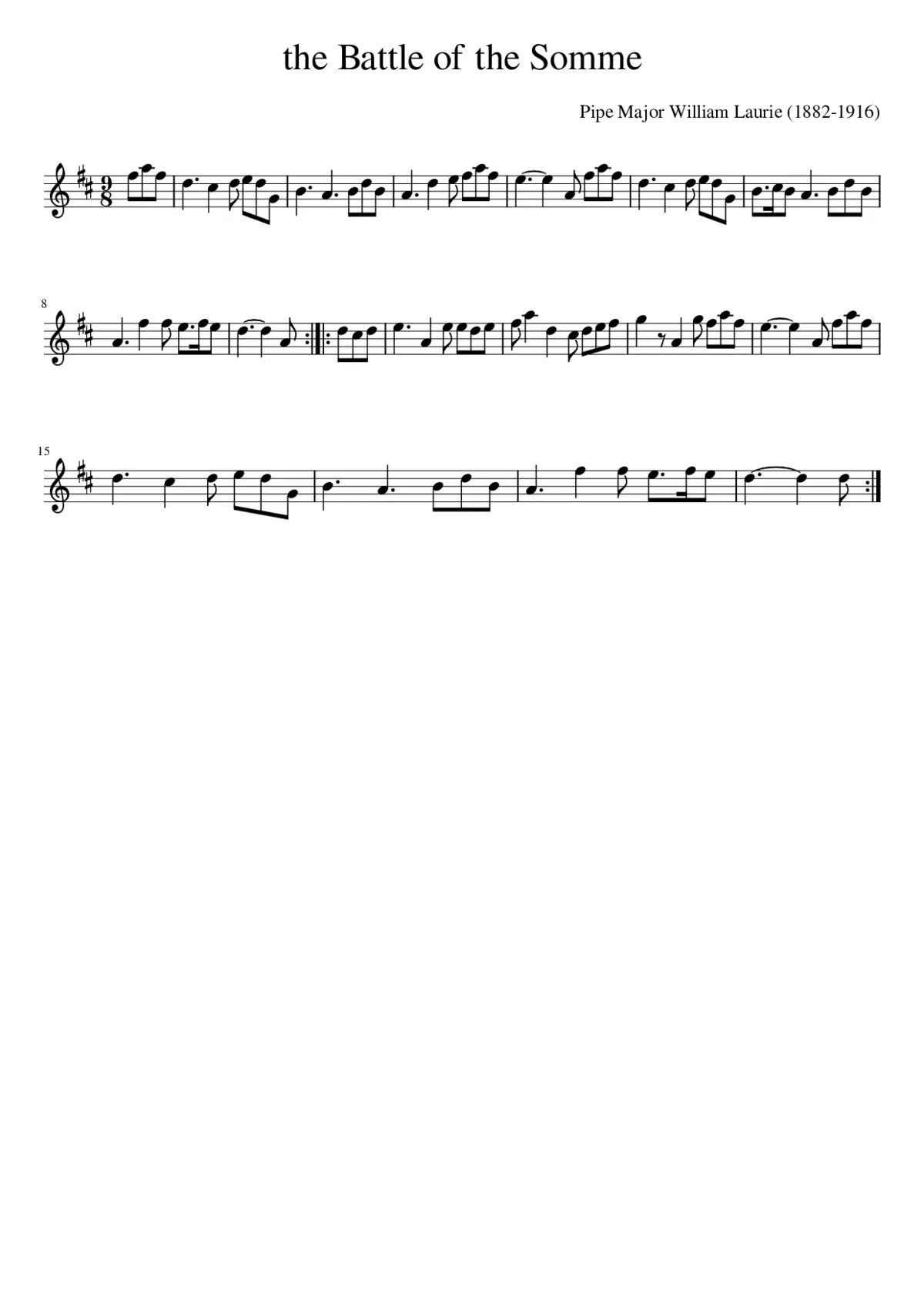 the Battle of the Somme - Page 1