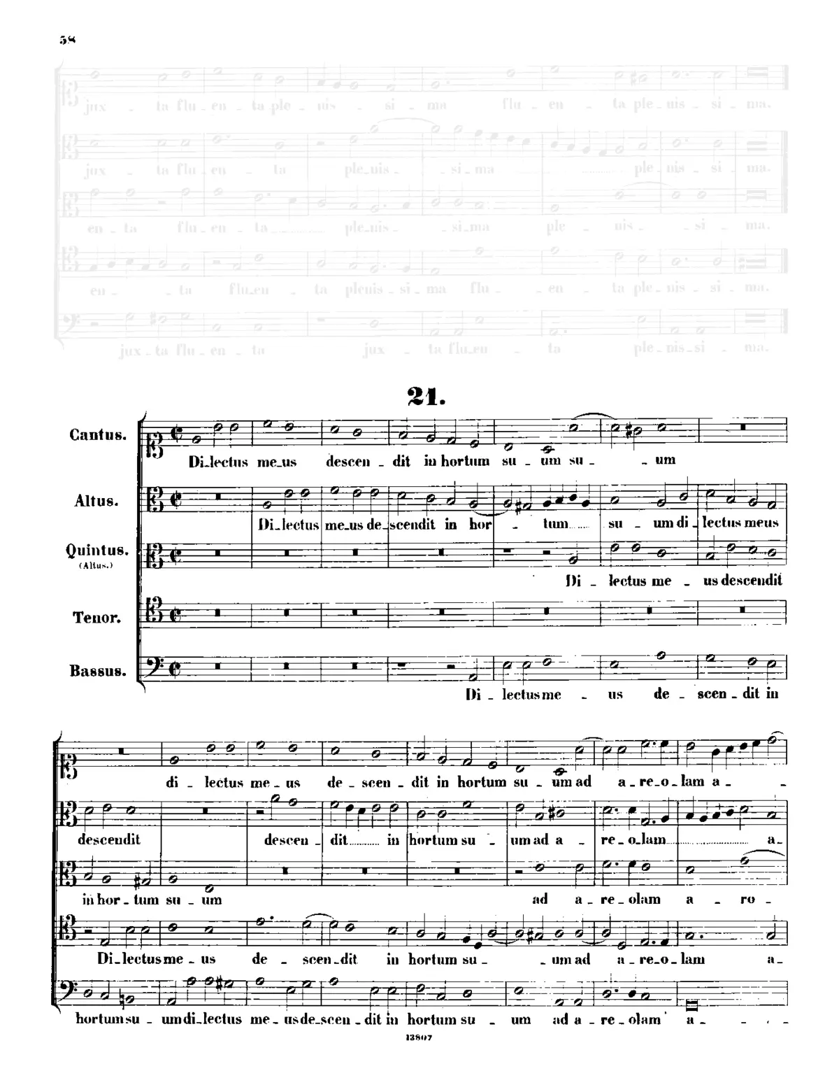 Dilectus meus descendit - Page 1