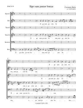 Ego sum pastor bonus