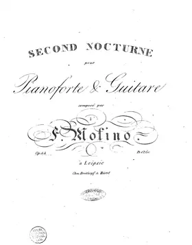 Second Nocturne pour Pianoforte & Guitare