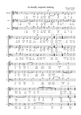 As deadly serpents lurking