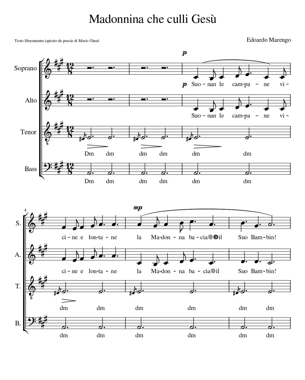 Madonnina che culli Gesù - Page 1