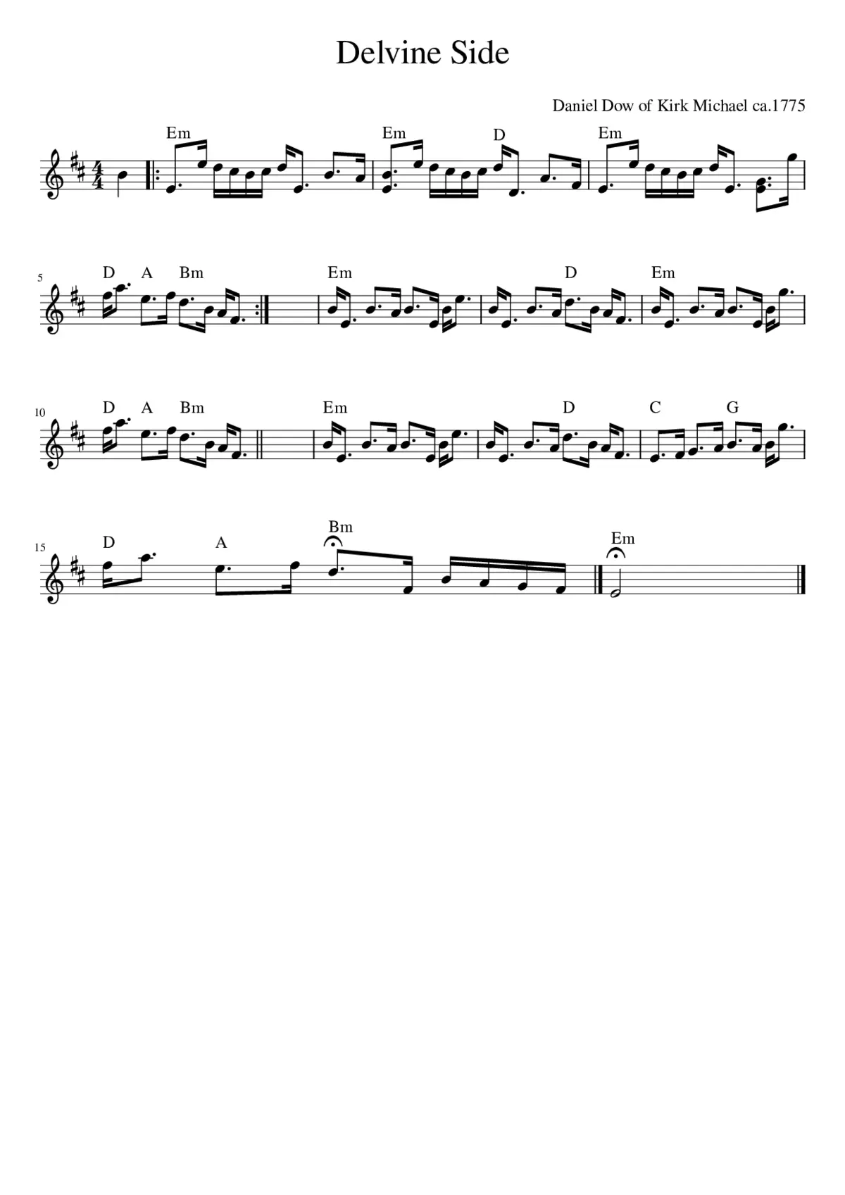 Delvine Side - Page 1