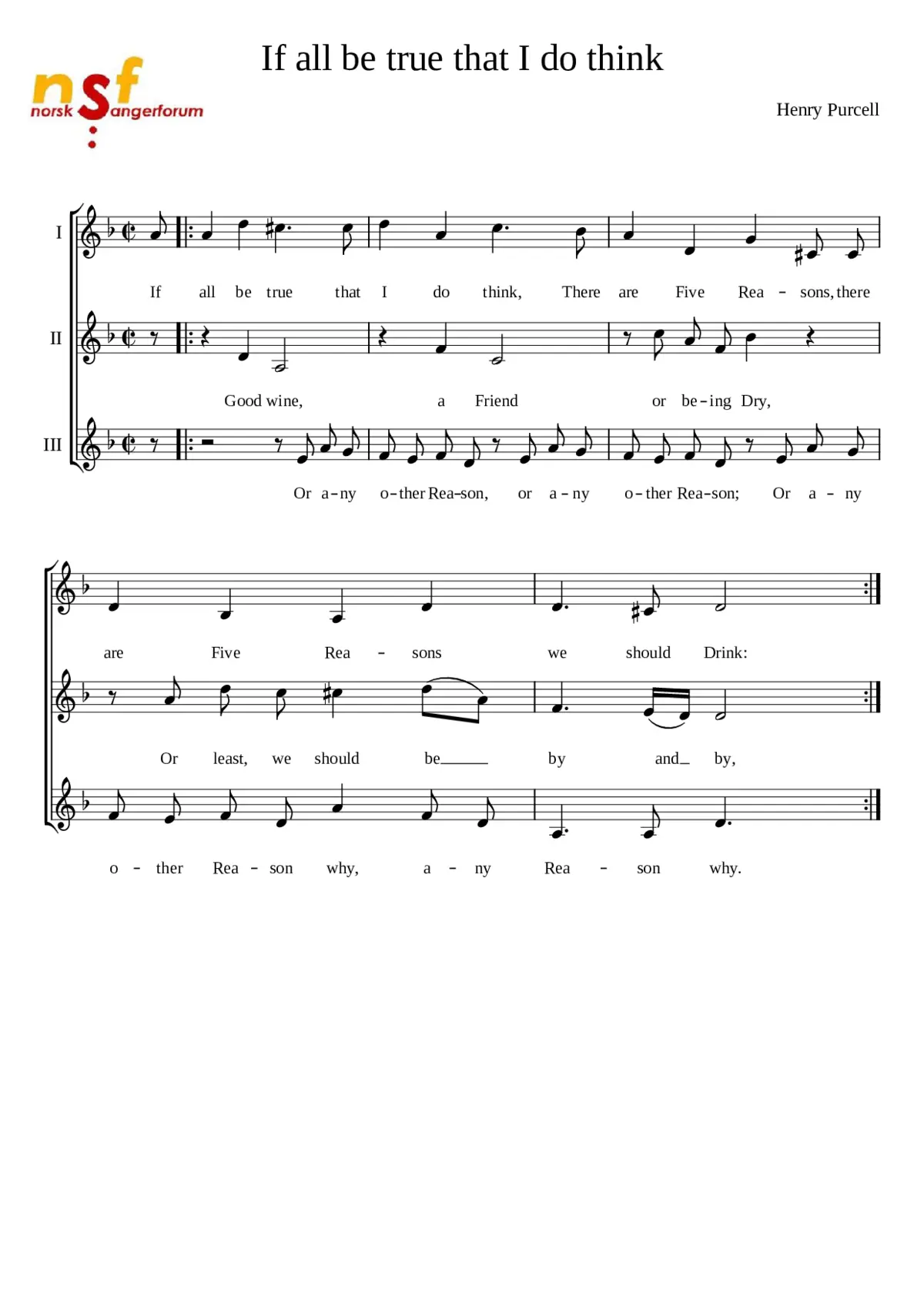 If all be true that I do think - Page 1