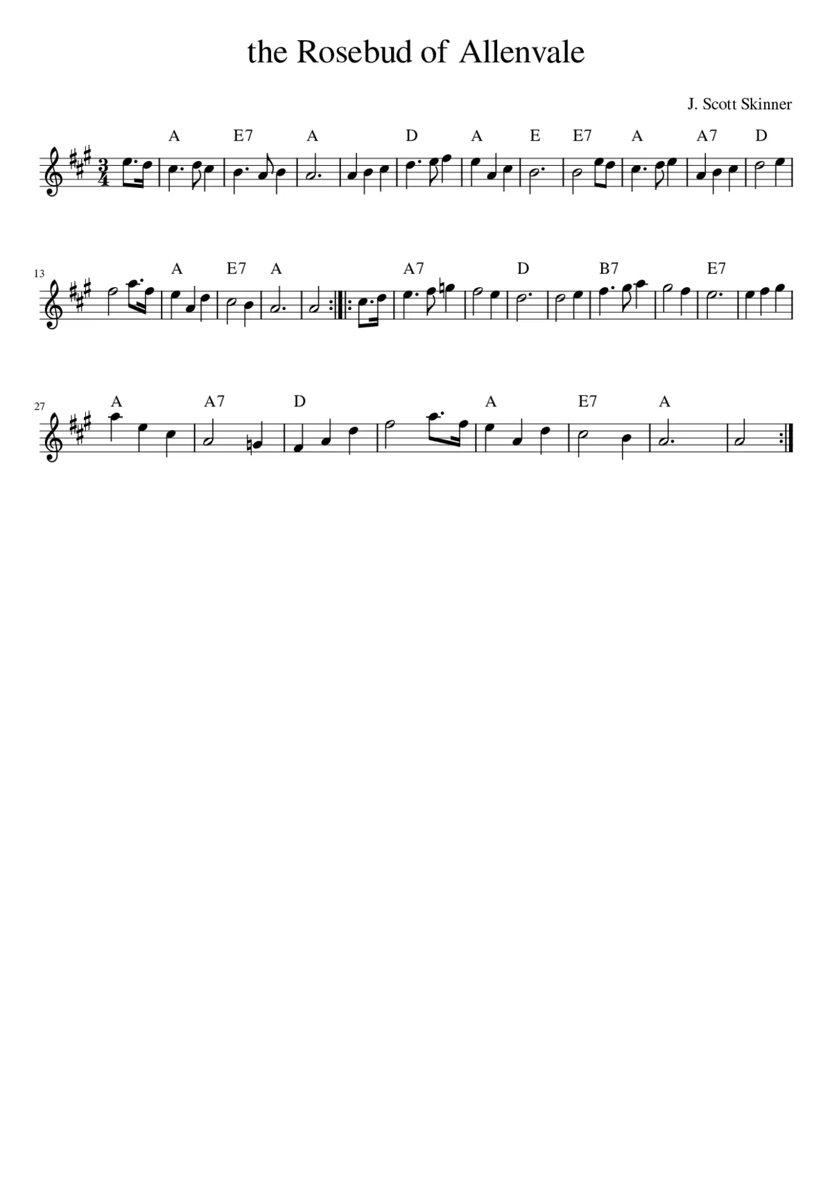 The Rosebud of Allenvale - Page 1