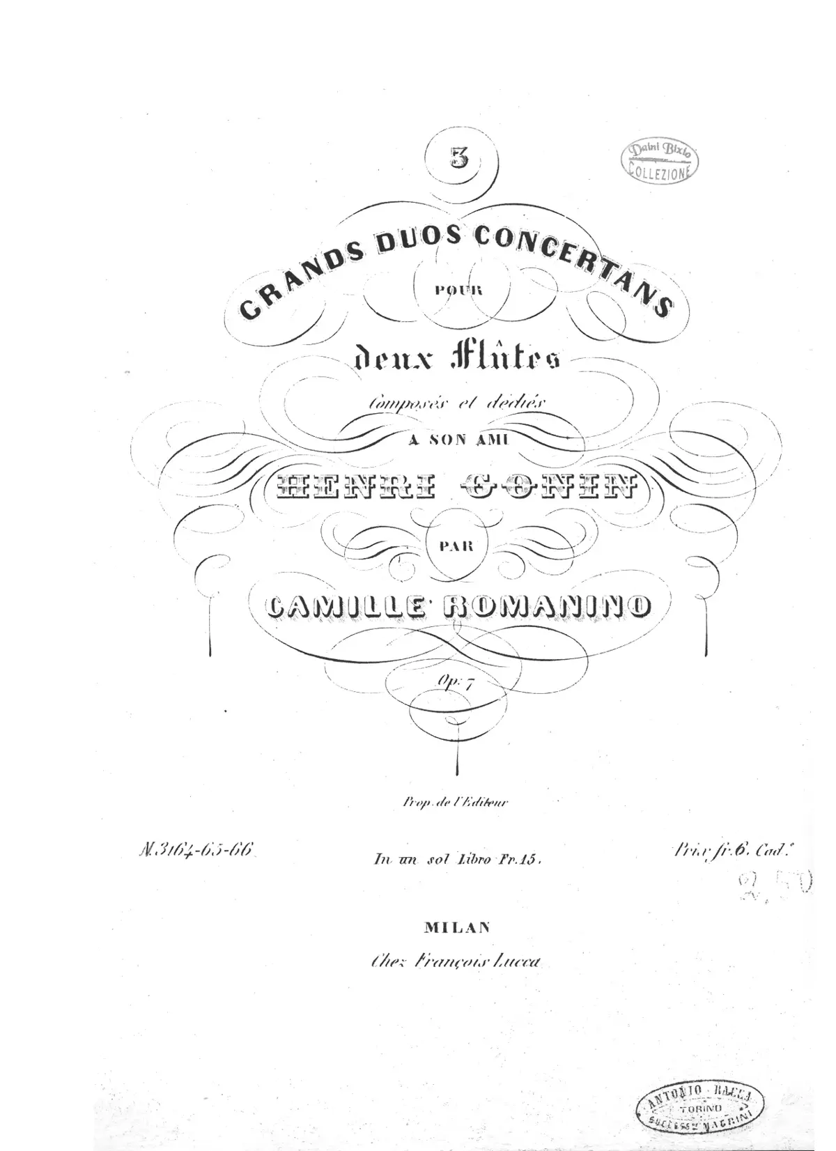 3 Grands Duos Concertants - Page 1