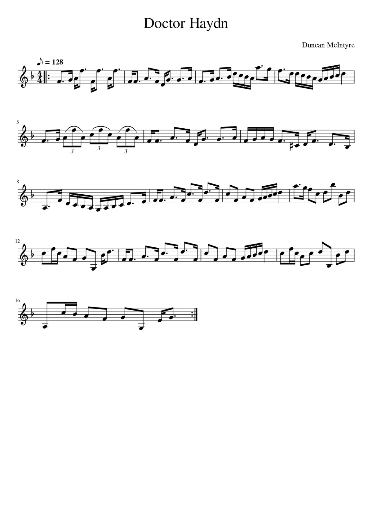 Doctor Haydn - Page 1