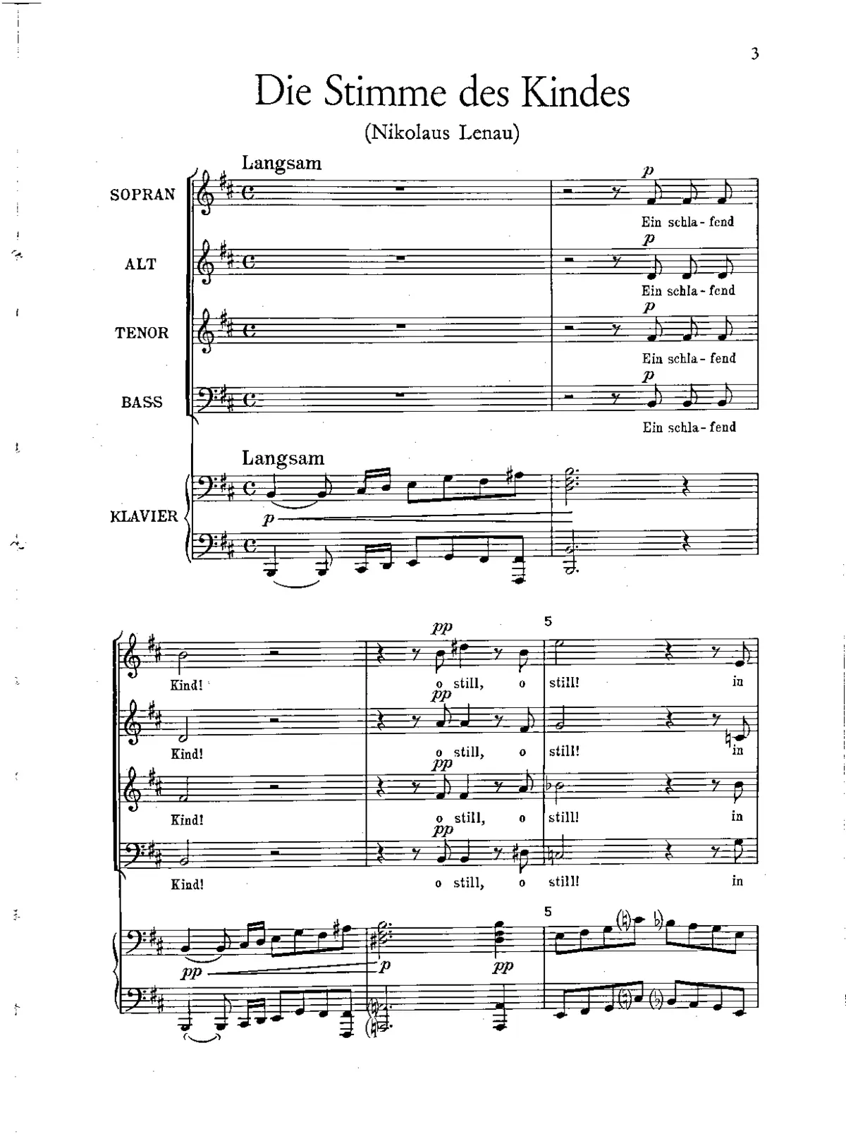 Die Stimme des Kindes - Page 1