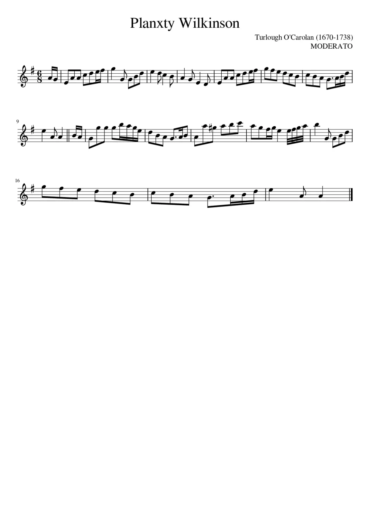 Planxty Wilkinson - Page 1