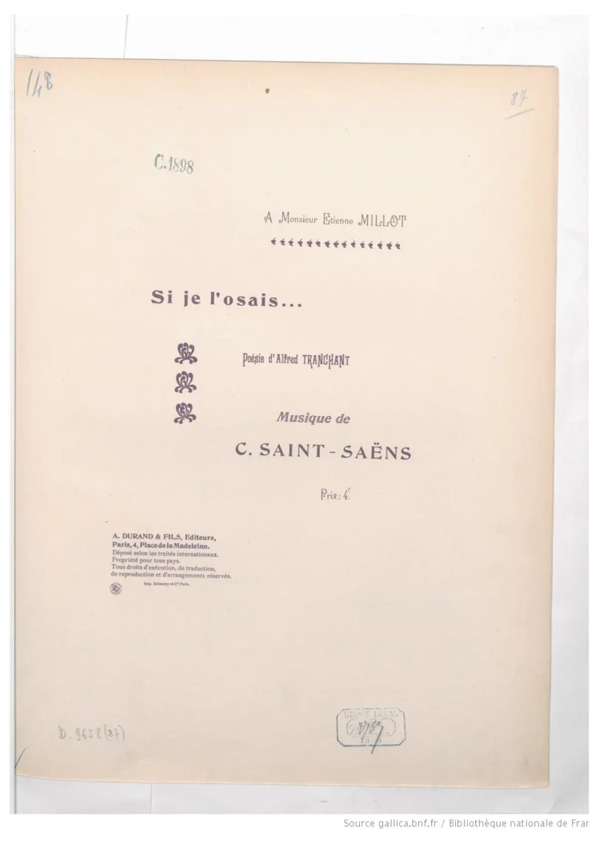 Si je l'osais - Page 1