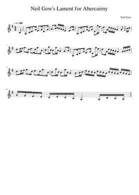 Neil Gow's Lament for Abercairny